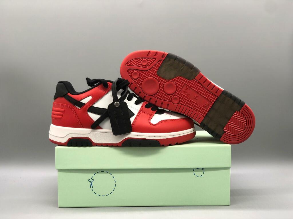 Tênis Off-White Black White Red