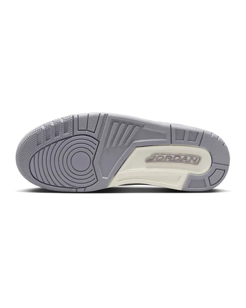 NIKE AIR JORDAN 3 SAIL AND CEMENT GREY