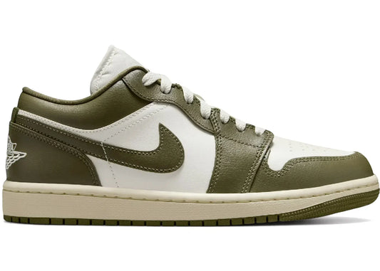Nike Air Jordan 1 Low Sail Coconut Milk Medium Olive