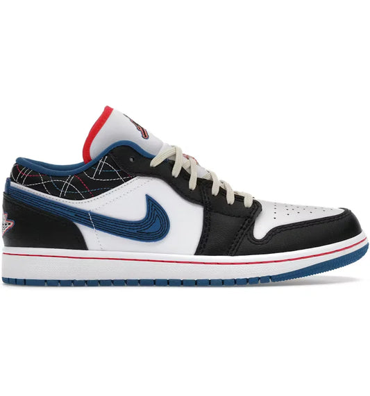 Jordan 1 Low SE Industrial Blue Sashiko