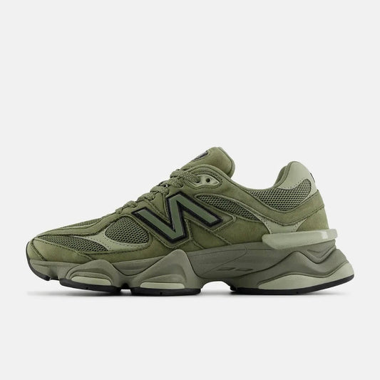 New Balance 9060 Dark Olivine Black