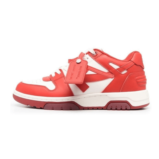 Tênis Off-White Tops Bright Red White